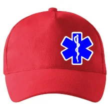 Rescue - Hvězda na prsu +  nápis na zádech