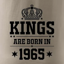Kings are born in 1965