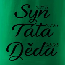 Syn, táta děda - vaše ročníky