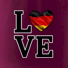 Love Německá vlajka