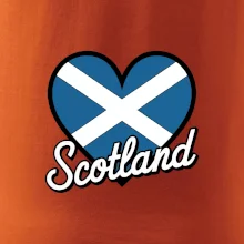 Scotland Srdce s vlajkou Scotland Srdce s vlajkou