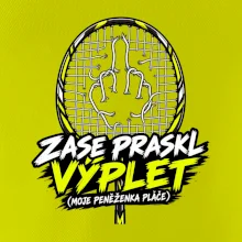 Badminton prasklý výplet