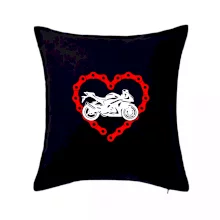 Moto srdce řetěz - silniční