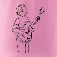 Kytarista jedním tahem