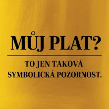 Můj plat? to jen taková symbolická pozornost