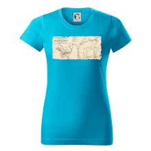 Mapa Báňské dráhy z Moravské Ostravy do Doubravy