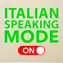 Italian speaking mode - ON