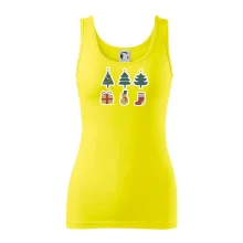 Vánoční sada - stromky a dárky