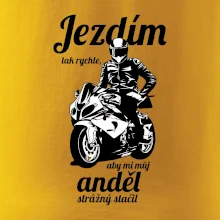 Silniční motorka - jezdím tak rychle, aby mi můj anděl strážný stačil