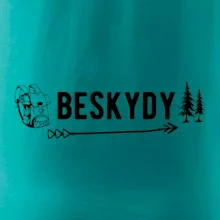 Beskydy nápis