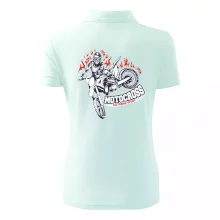 Motocross extreme sport fire