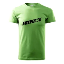 Freedive - nápis s potápěčem