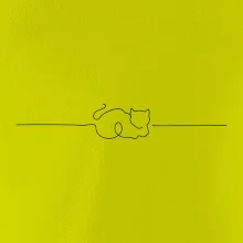 Kočka linka kreslená