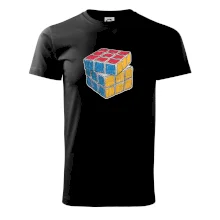 Rubikova kostka kreslená