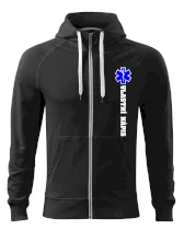 Hvězda života - vlastní nápis vpředu a vzadu