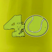 Tenis kulaté narozeniny 40