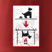 Tričko pro odpůrce sraní na chodníku