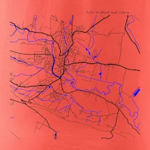 Dvůr Králové nad Labem mapa s vodními toky