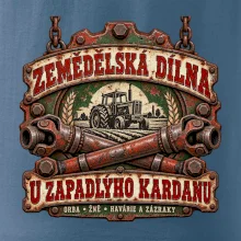 Zemědělská dílna u zapadlého kardanu