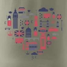 Anglie symboly srdce