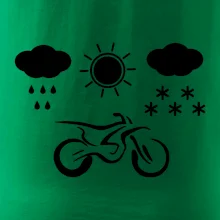 Motorkář za každého počasí - enduro