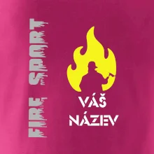Hasiči - oheň - Váš název - Prso + záda