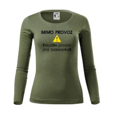 Mimo provoz - použijte jiný bankomat Mimo provoz - použijte jiný bankomat