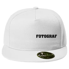 Novinář nápis - Fotograf