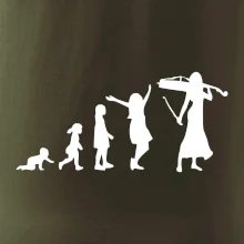 Evoluce cellistka