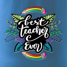 Barevné tužky best teacher ever