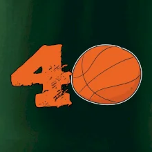 Basketball kulaté narozeniny 40