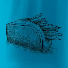 Školní penál kreslený