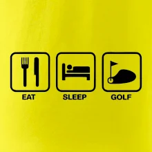 Eat sleep golf