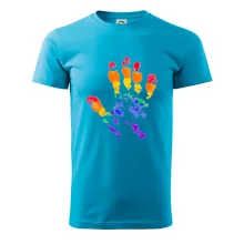 LGBT hand print