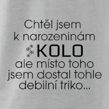 Chtěl jsem dostat k narozeninám kolo