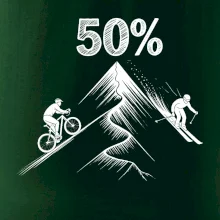 Narozeniny cyklista a lyžař 50