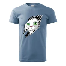 Kočka v roztrženém triku