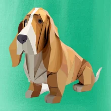 Baset slepený z papíru