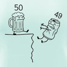Pivo narozeniny - útes 50 let