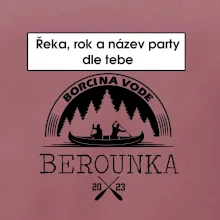 Na vodu - Kanoe les (vlastní nápis) Na vodu - Kanoe les (vlastní nápis)