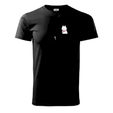 Kočka s rybou v kapse