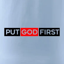 Put God first obdélník