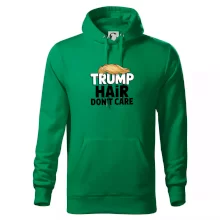 Trump hair dont care