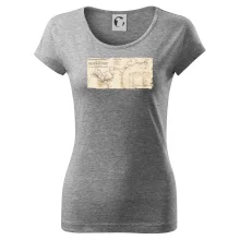 Mapa Báňské dráhy z Moravské Ostravy do Doubravy