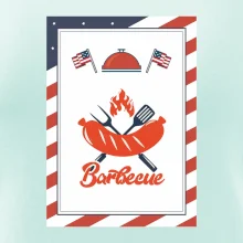 USA BBQ POSTER
