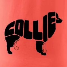 Border kolie písmo v těle