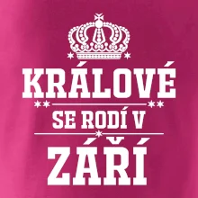 Králové se rodí v září