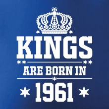 Kings are born in 1961