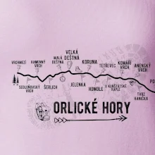 Profil Orlických hor Profil Orlických hor