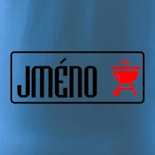 Triko na grilování s vlastním jménem